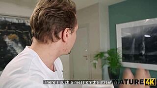 mature4k she was mature and lonely he came to calm her down by putting his huge dikc in her mouth