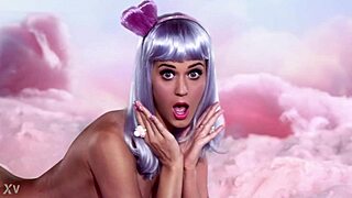 Is Katy Perry Really Barefoot and Naked in This Clip?