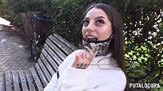 Putalocura - Torbe Catches Roma Amor, Stunning Latina, in Dirty Wet Pussy Action