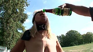 that blonde getting punished in bdsm torture