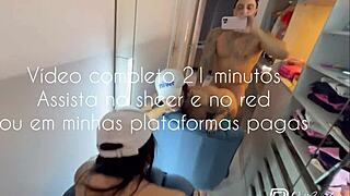 Did you enjoy that doggystyle session in the closet before your workout?