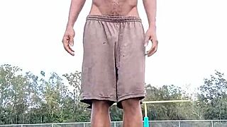 Pretty teacher hints at steamy secrets with athletic roommate