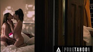 Does Laney Grey Seduce Her Frustrated Roommate After Catching Her with Leana Lovings?