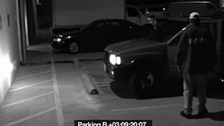 Slut Blows Security Guard For Fine Relief