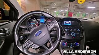 I conquer my stepsister in the mall and fuck her in our parents' bed!