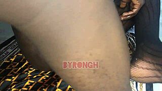 Real Black Teen Deepthroats Monster Cock For Cum In Mouth