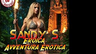 Sandys Erotic Adventure in MILF Cosplay Parody with Passionate Blowjob Scenes