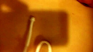 Hottie Sasha emotionally sucks out all my cum, covering her big tits in a facial