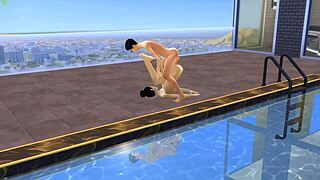 My step mom tricked me into fucking her!