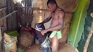 handsome guy gets cumshot after fucking hard