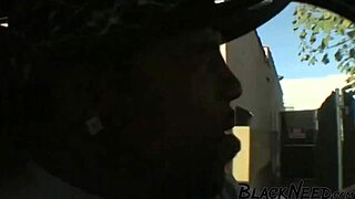 Blonde amateur gets a facial from a bbc