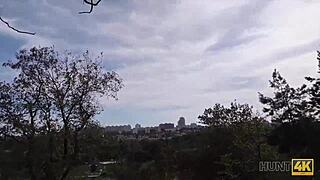 Hunt4k Czech Girl Happily Agrees to Outdoor Deal for Cash