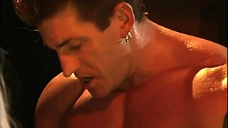 Blonde milf Karina Kean engages in intense doggystyle fucking, anal, and facial cumshot