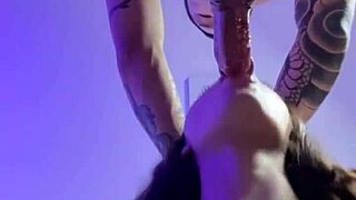 i cum on the naughty guy's dick, using my pussy and ass in this swinger group workout