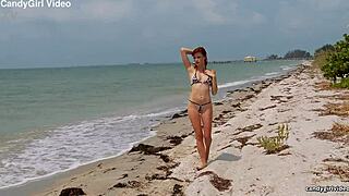 Hollis Ireland in MICRO BIKINI, CLOSE UP on her BEAUTIFUL body