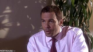 Tristan Kingsley Brunette Sex Kitten Licks And Sucks Monster Cock Before Cum Cover