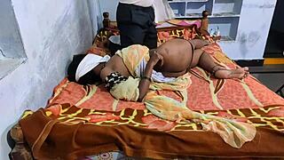 Youranitha, the indian village hot wife, gets homemade fucking with creampie