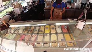 i invited her for cream and she sucked my huge cock