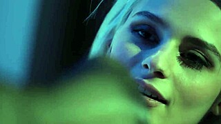 Does Christy White get her tight pussy stretched by James Duval and Raissa Conte?