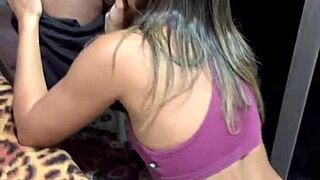 I'm playing the devoted wife to this big black cock in bed