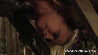 Man, watching this submissive take a rough strap-on pounding in doggystyle is insane with all that domination!