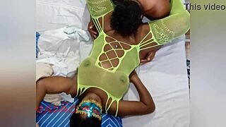 Is this puta cumming hard from oral pleasure?