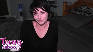 Neighbors Daughter Kitty Lockout Leads To Hot Fuck