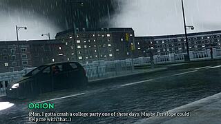 in eternum episode 19, the 3d cartoon hentai features teen characters in a game setting