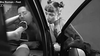 Three Foot Goddesses Force Intense Orgasms With Toes And Ass Play