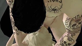 delicia and her sweet step-father in hentai anime