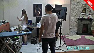 Seductive Nurse In Stockings Poses For Glamour Photoshoot In Hospital