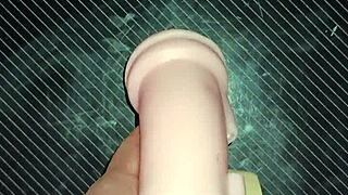 Kissy and Dolly's trio ends with tits fucking.