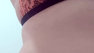 Brazilian woman chats while getting ready for work.