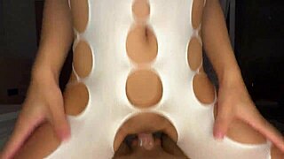 Beautiful Skinny Teen Blows Bodybuilder Before He Fucks Her Hard