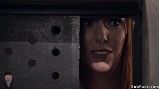 Big Tits Intern Anal Fucked in Bondage, Rough Yet Bizarre Fetish Play