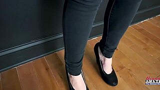 keyton licks balls then swallows cum after pussy fuck