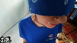 Bruna Carlos and Elo Cardone in lesbian scene with big ass