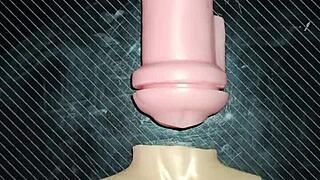 Kissy and Dolly's trio ends with tits fucking.