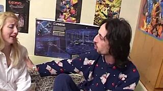 caregiver messing with her cat, but it's actually masturbation on the ward