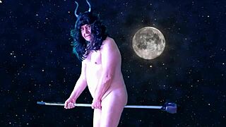 Is this halloween ride with shaved assfucking and moaning worth watching?