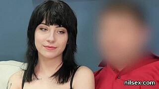 Frisky sweetie was taken in butt hole loony bin for painful therapy