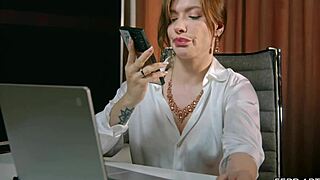 Lesbian accountant discovers blowjob fun and has sex first time with man.