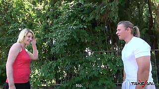 Emotional Cumshots on Chubby Whore in Van Backseat