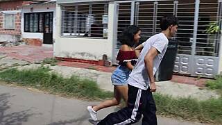 This girl wants to fuck her stepbrother so bad!