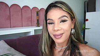 bea cherry's first double anal with big black cocks