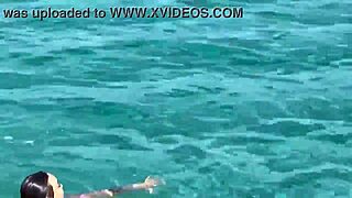 Sexy Monika Fox Swims Naked In Pool And Sea In Hot Country Free