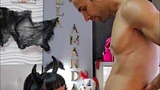 Blonde Neighbor Fucks Big Cock Bent Over