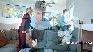 Sadie Rose Barters Her Boobs for Data in Freeuse Info Extraction with Mother-in-Law Taboo