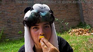 laras picnic - full vomit barf fetish movie