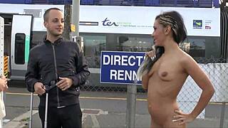 Passionate Seduction At The Station